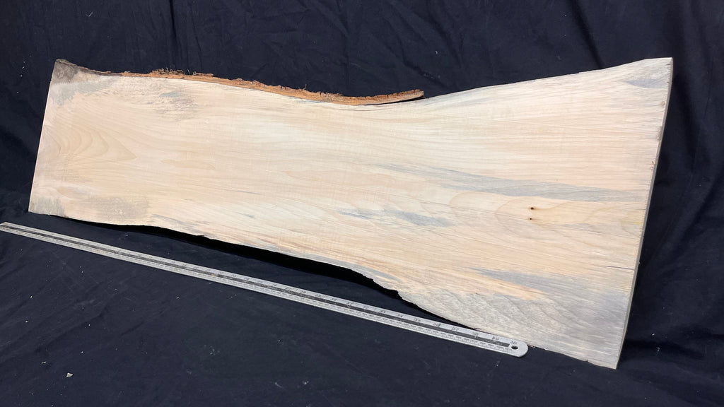 Coffee table top, lime wood shelf  1146 L x 355 W x 40 D mm        (758)