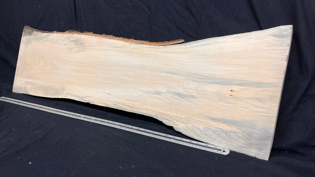 Coffee table top, lime wood shelf  1146 L x 355 W x 40 D mm        (758)