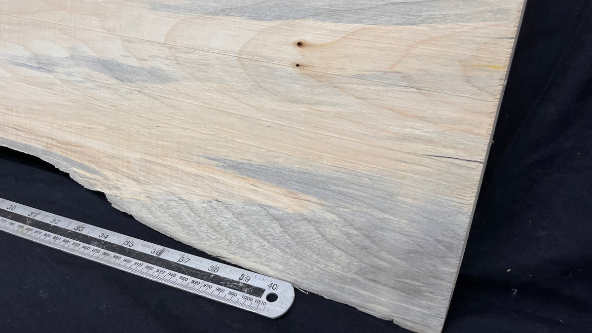 Coffee table top, lime wood shelf  1146 L x 355 W x 40 D mm        (758)