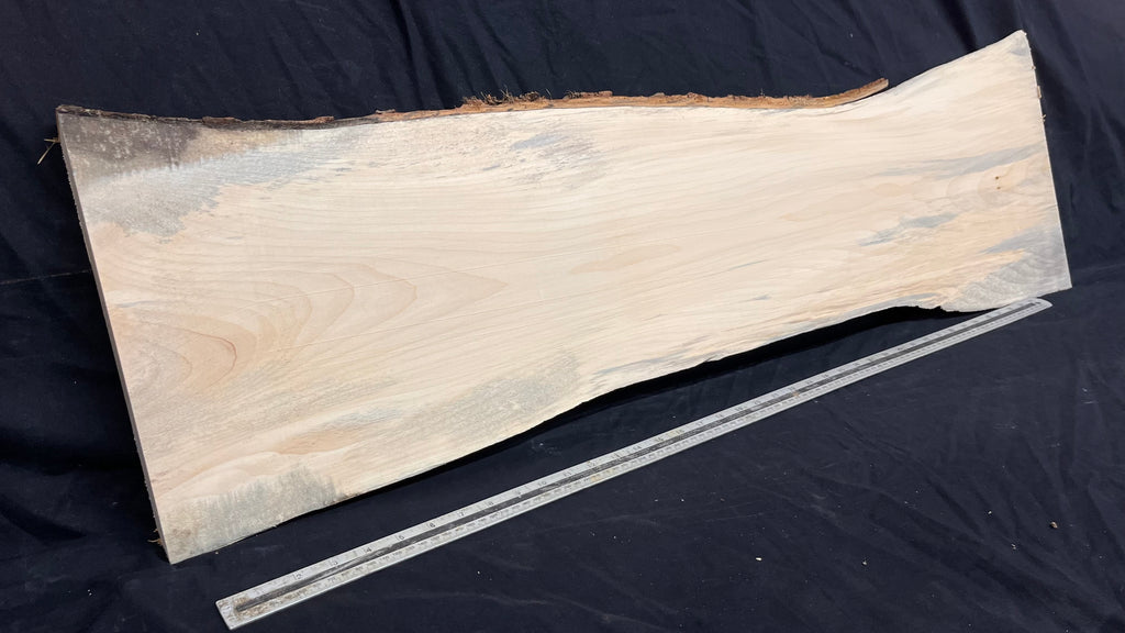 Coffee table top, lime wood shelf  1146 L x 355 W x 40 D mm        (758)