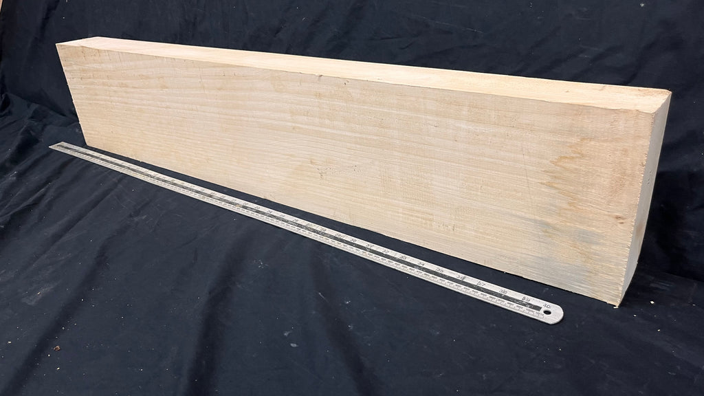 Block for wood carving, lime wood  1013 L x 201 W x 85 D mm   (761)