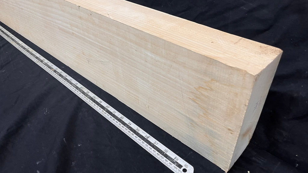 Block for wood carving, lime wood  1013 L x 201 W x 85 D mm   (761)