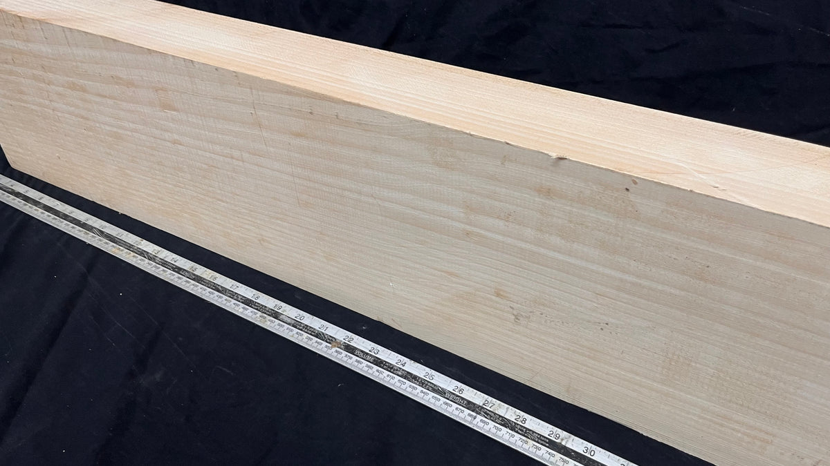 Block for wood carving, lime wood  1013 L x 201 W x 85 D mm   (761)