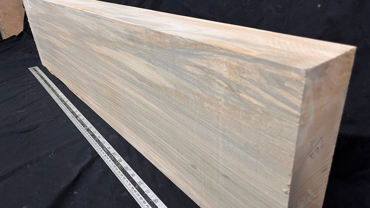 Block for wood carving, lime wood  1025 L x 254 W x 81 D mm   (762)