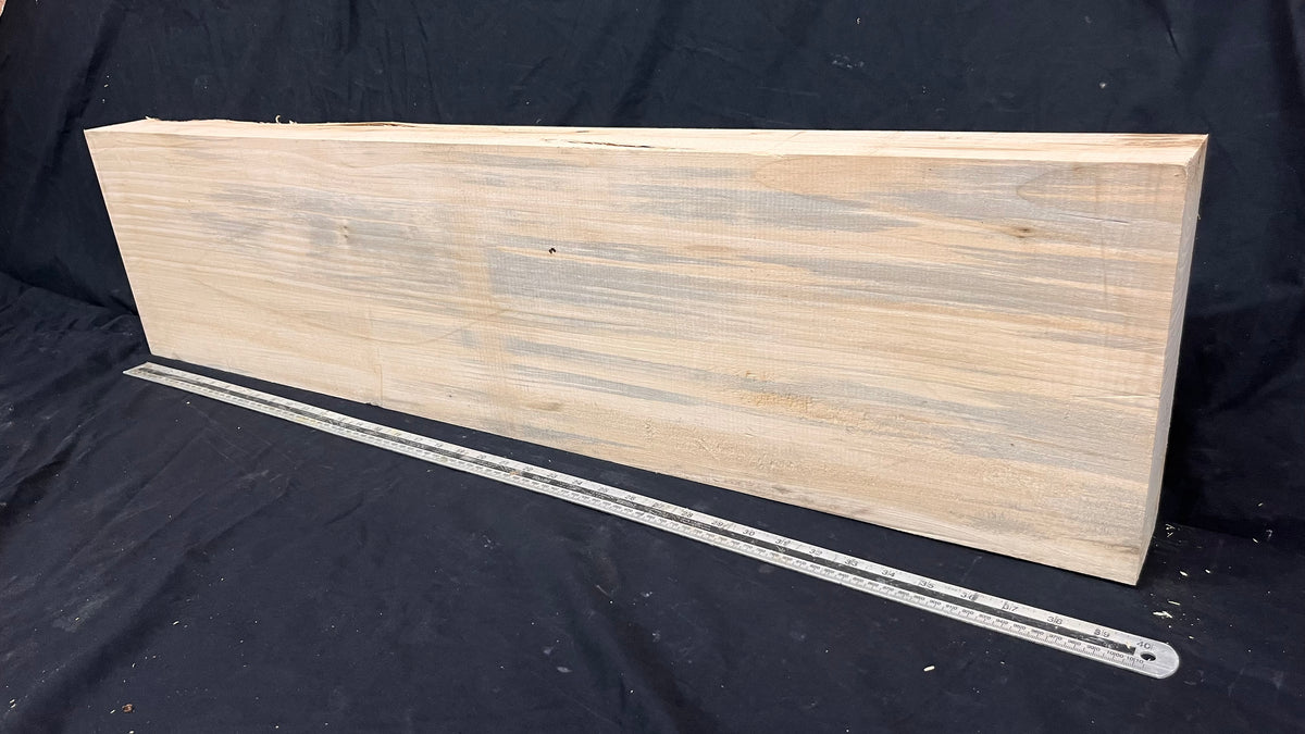 Block for wood carving, lime wood  1025 L x 254 W x 81 D mm   (762)