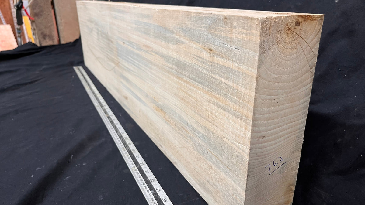 Block for wood carving, lime wood  1025 L x 254 W x 81 D mm   (762)