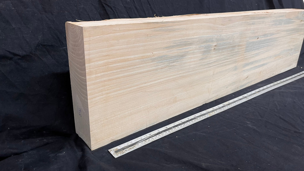 Block for wood carving, lime wood  1025 L x 254 W x 81 D mm   (762)