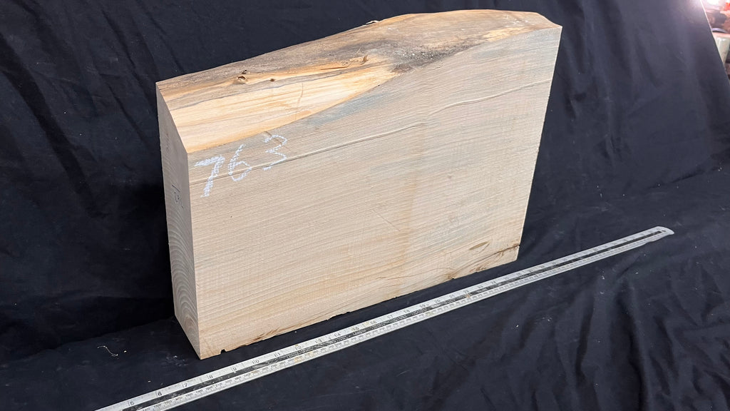 Block for wood carving, lime wood  485 L x 345 W x 97 D mm   (763)