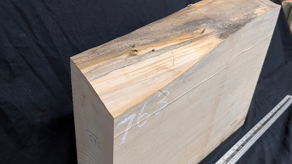 Block for wood carving, lime wood  485 L x 345 W x 97 D mm   (763)