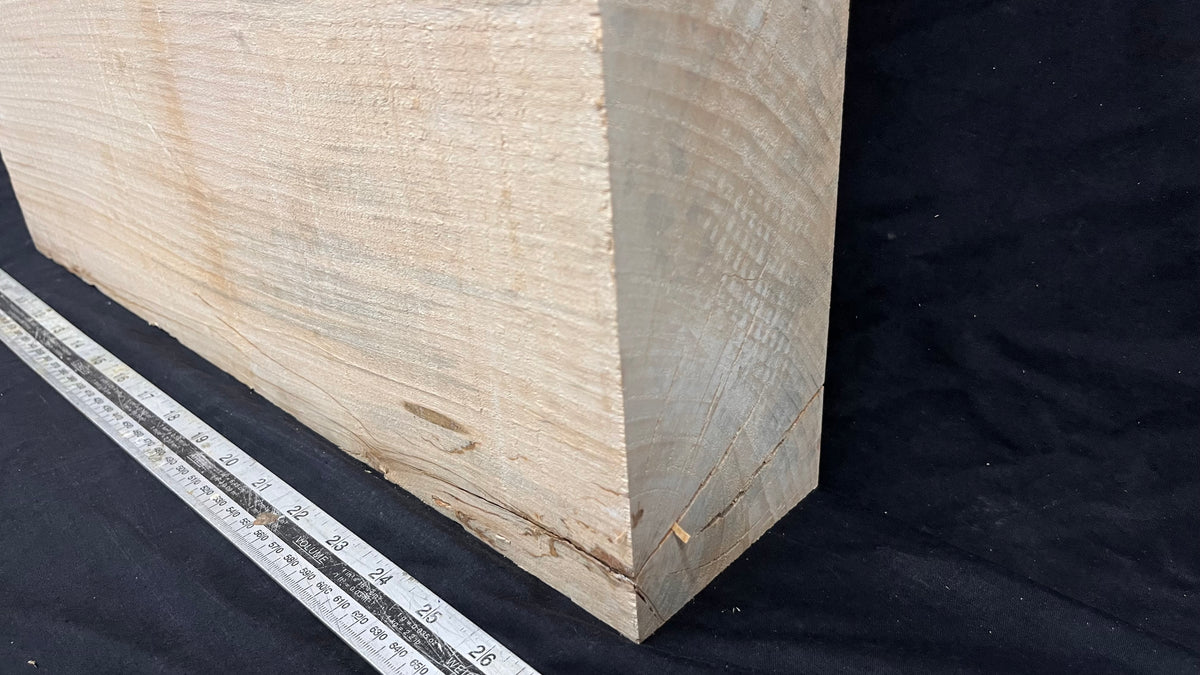 Block for wood carving, lime wood  485 L x 345 W x 97 D mm   (763)