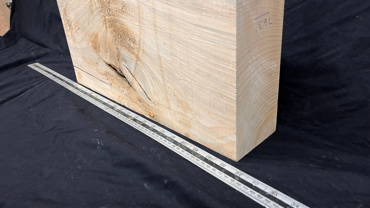 Block for wood carving, lime wood  485 L x 345 W x 97 D mm   (763)