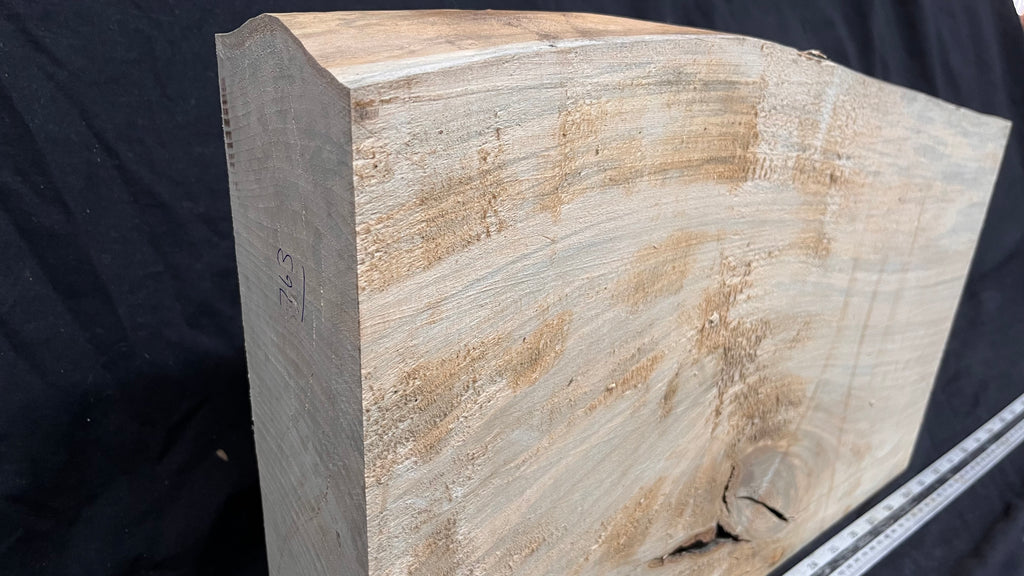 Block for wood carving, lime wood  485 L x 345 W x 97 D mm   (763)