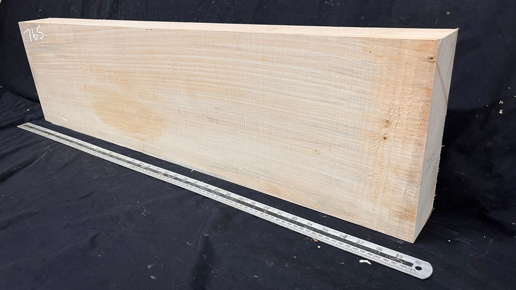 Block for wood carving, lime wood  965 L x 255 W x 85 D mm   (765)