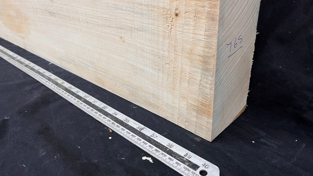 Block for wood carving, lime wood  965 L x 255 W x 85 D mm   (765)