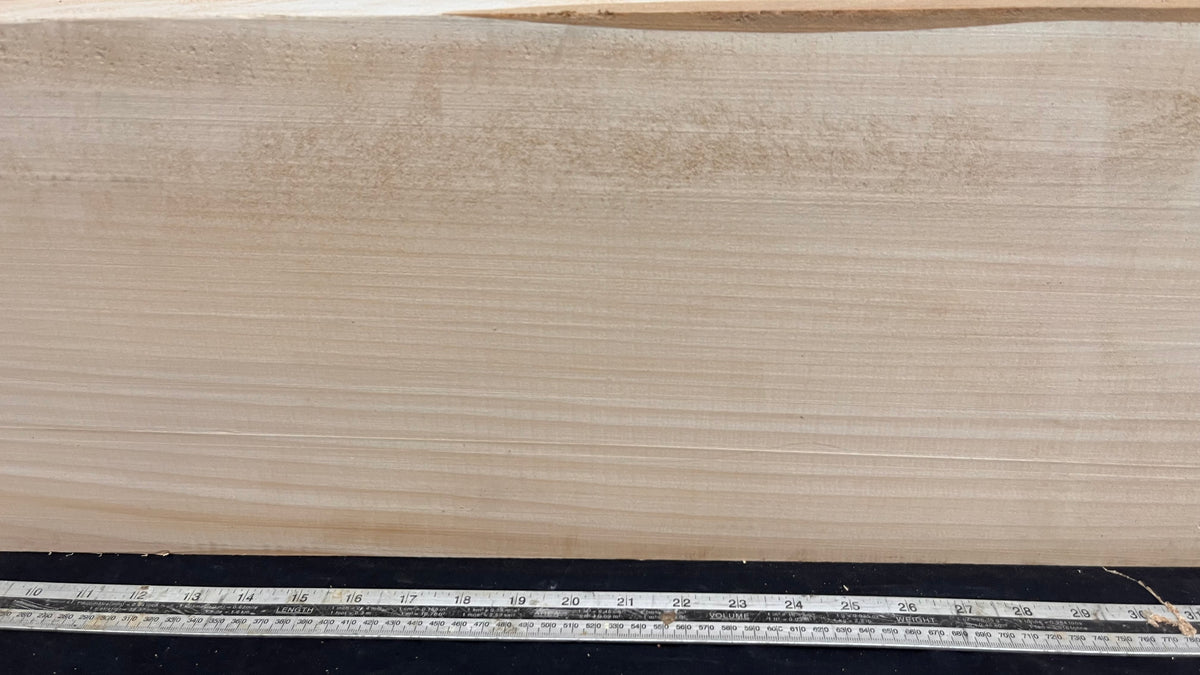 Block for wood carving, lime wood  965 L x 255 W x 85 D mm   (765)