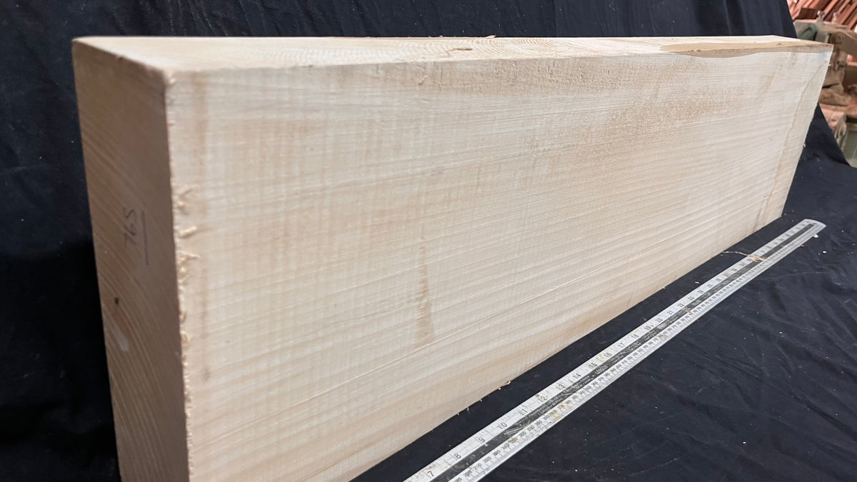 Block for wood carving, lime wood  965 L x 255 W x 85 D mm   (765)