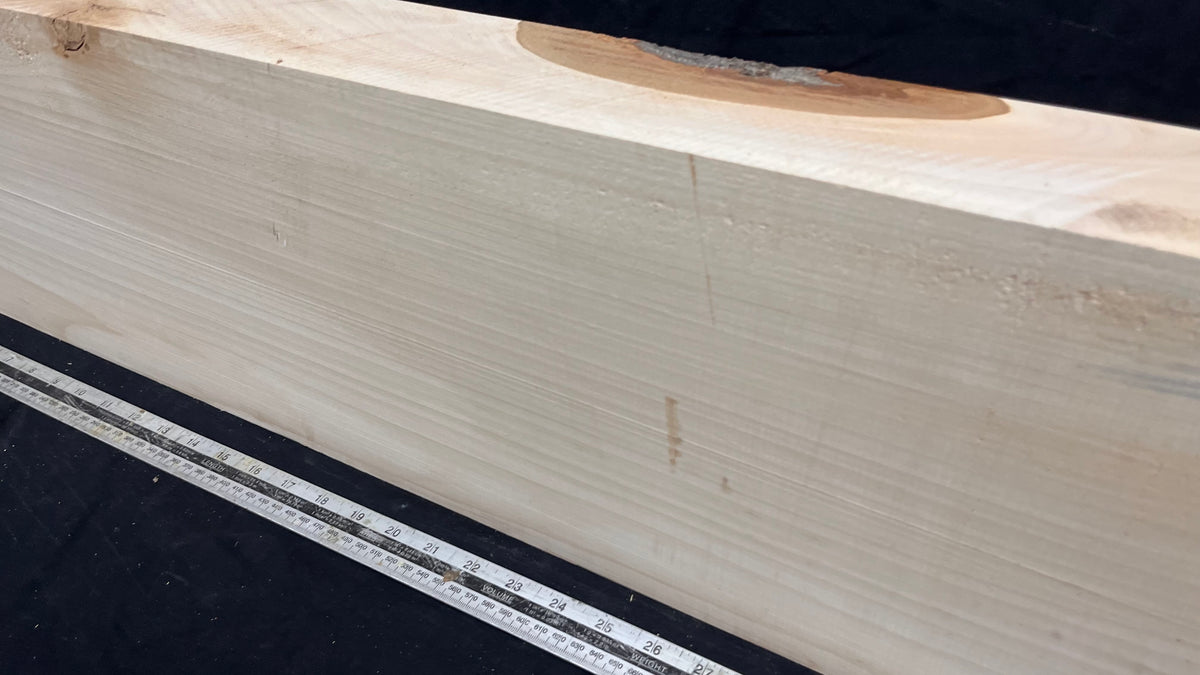 Block for wood carving, lime wood  955 L x 238 W x 80 D mm   (766)