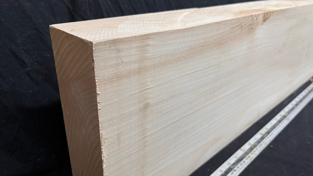 Block for wood carving, lime wood  955 L x 238 W x 80 D mm   (766)