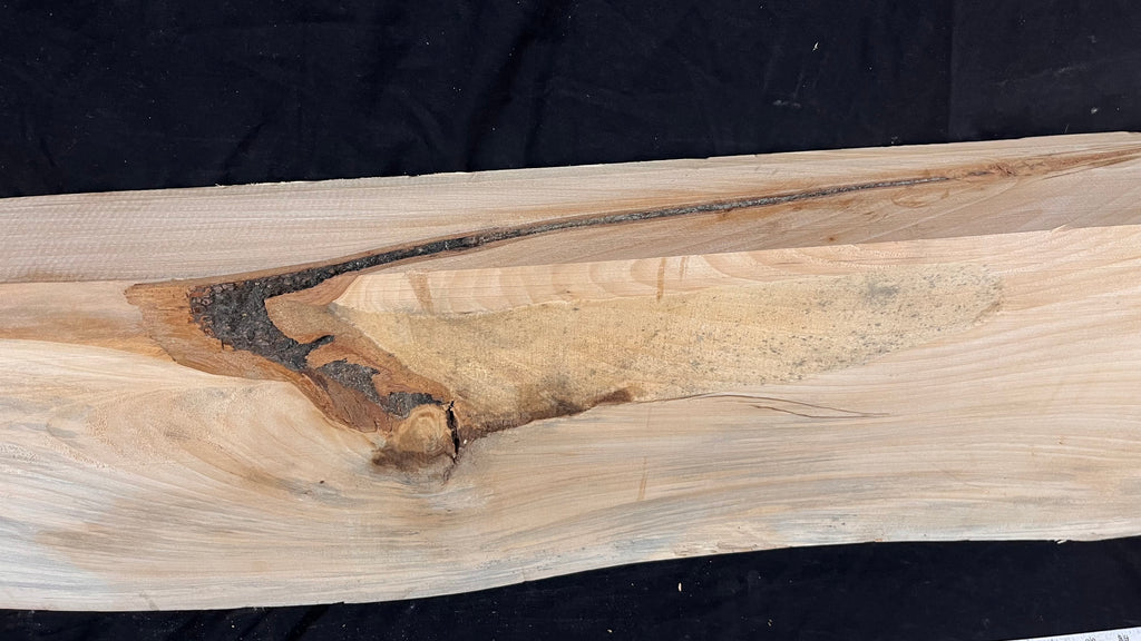 Block for wood carving, lime wood  1112 L x 300 W x 101 D mm   (768)