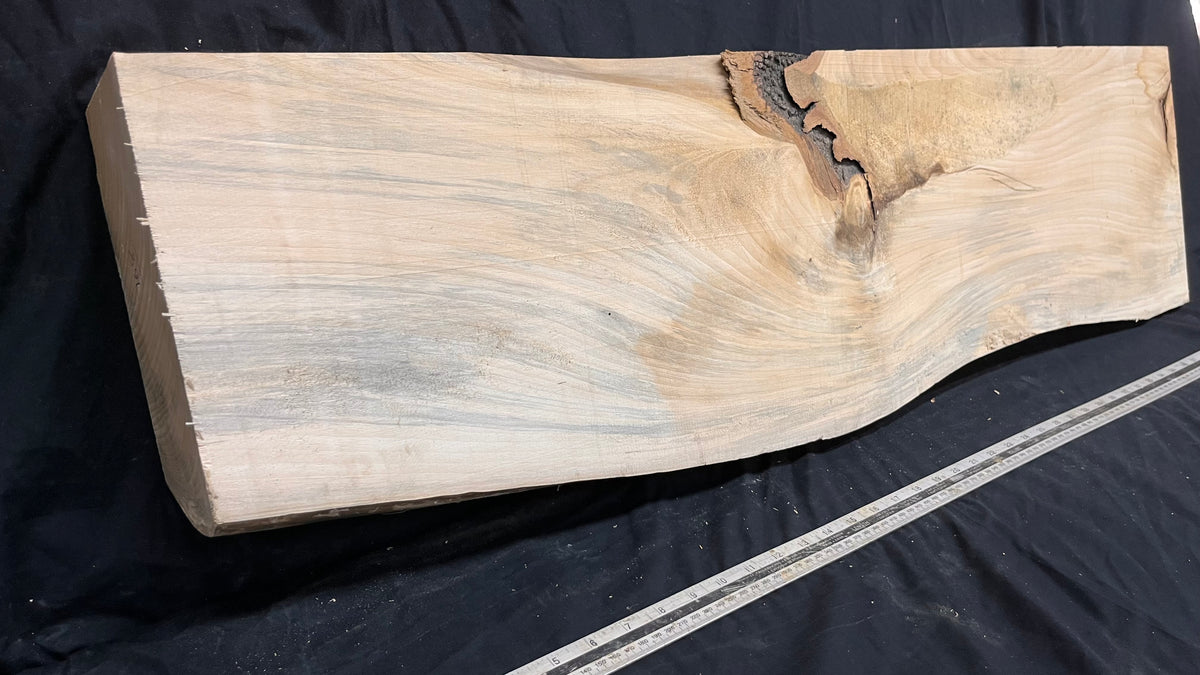 Block for wood carving, lime wood  1112 L x 300 W x 101 D mm   (768)