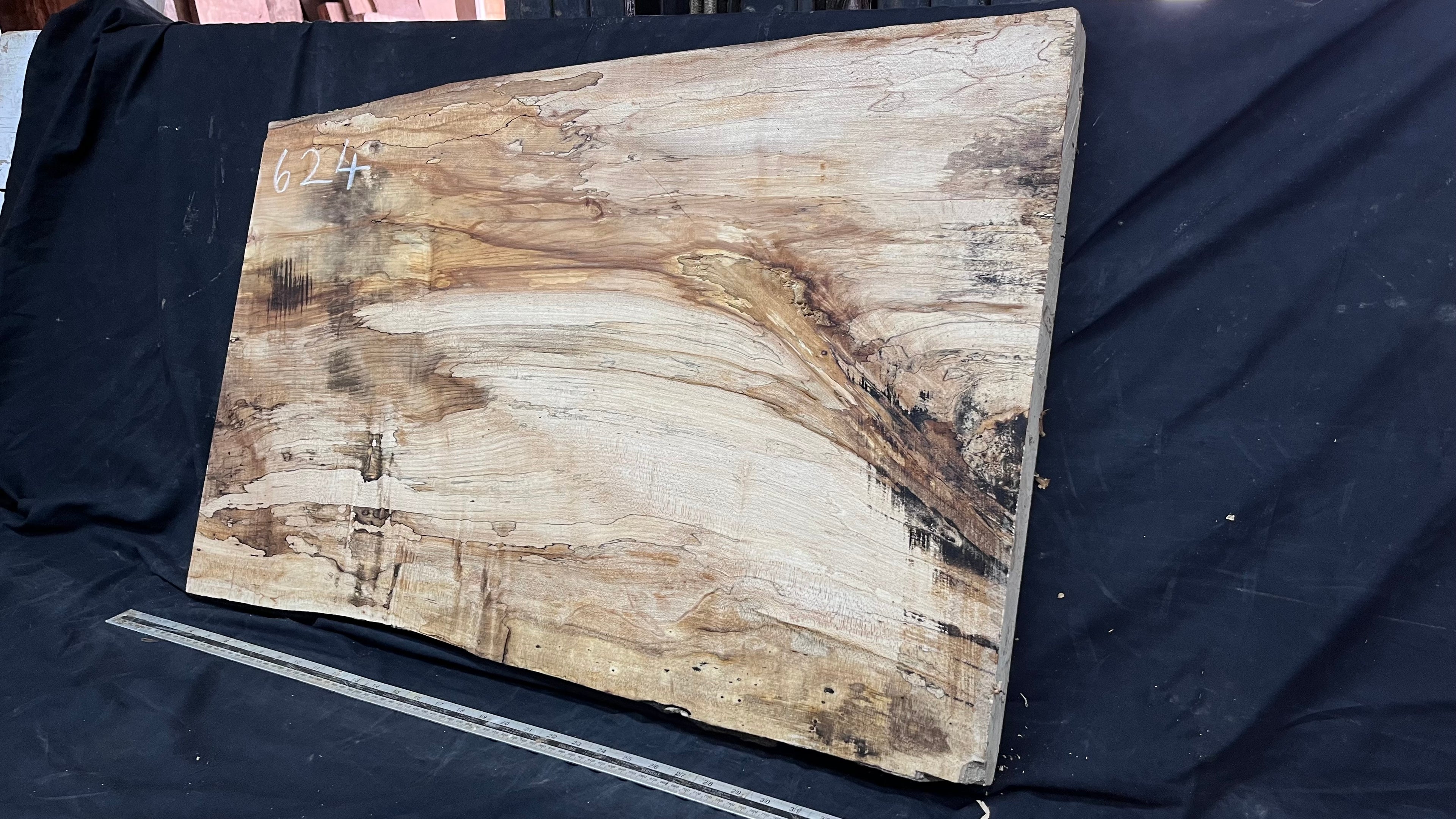 Hardwood chopping board, bread board, 880  L x 587 W x 48 D mm  (624)