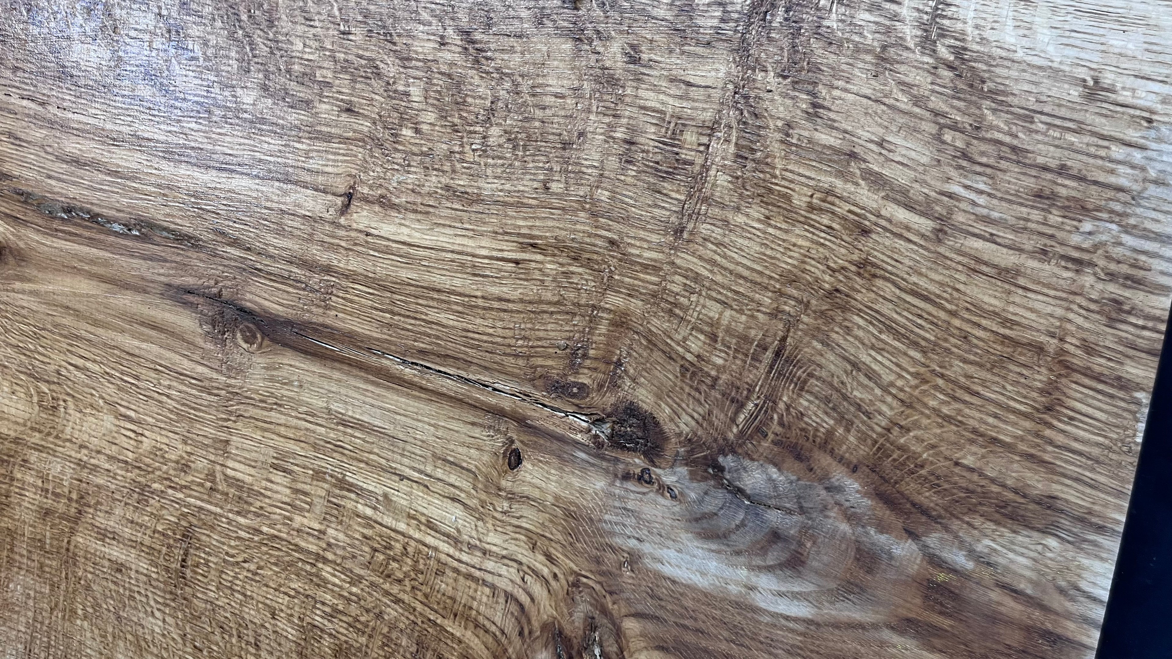 Brown oak, coffee table top,craft wood, shelf, 1181 L x 561 W x 31 D mm     (mt625)