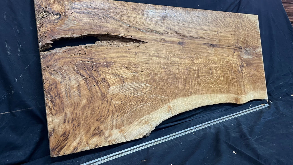Brown oak, coffee table top,craft wood, shelf, 1181 L x 561 W x 31 D mm     (mt625)