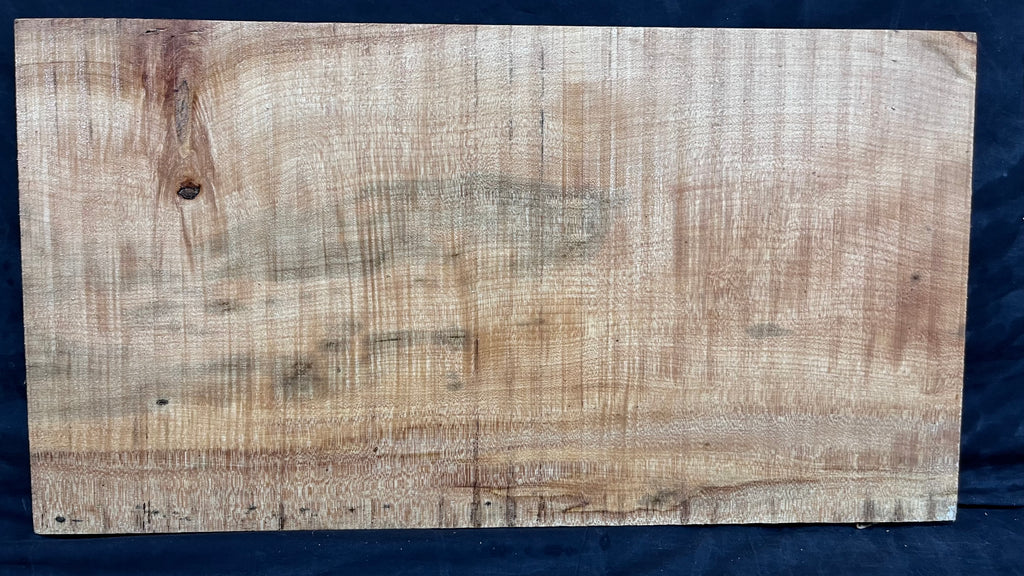 Rippled sycamore tone wood, guitar drop top 575 L x 306 W x 20 D mm     (629)