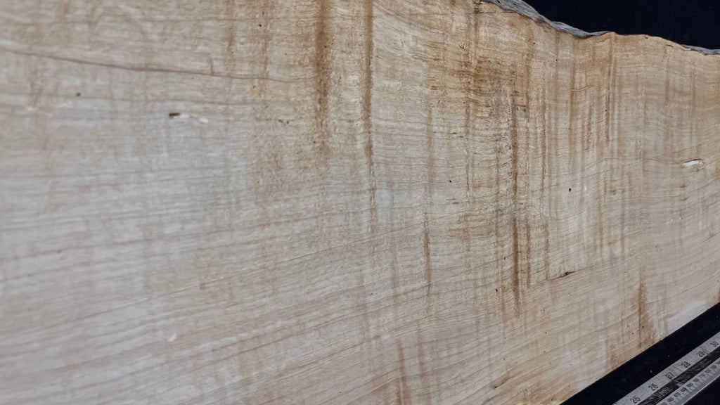 Shelving, shelf, ledge, rippled hornbeam 1205 L x 414 W x 32 D mm          (794)