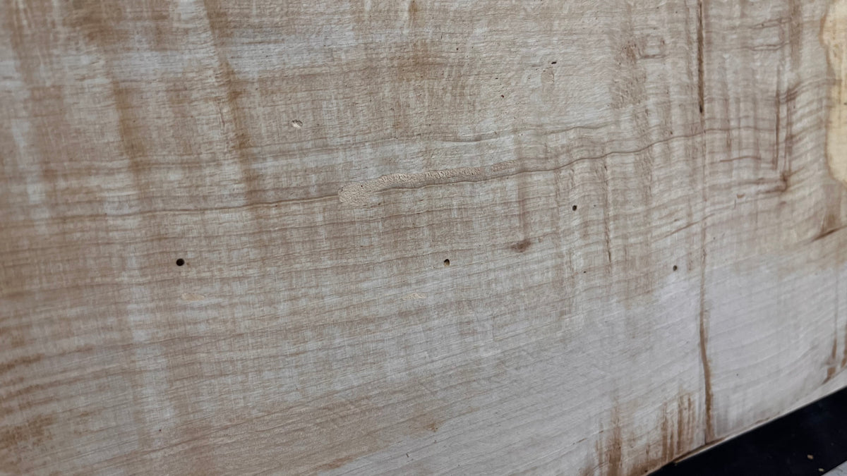 Shelving, shelf, ledge, rippled hornbeam 1205 L x 414 W x 32 D mm          (794)