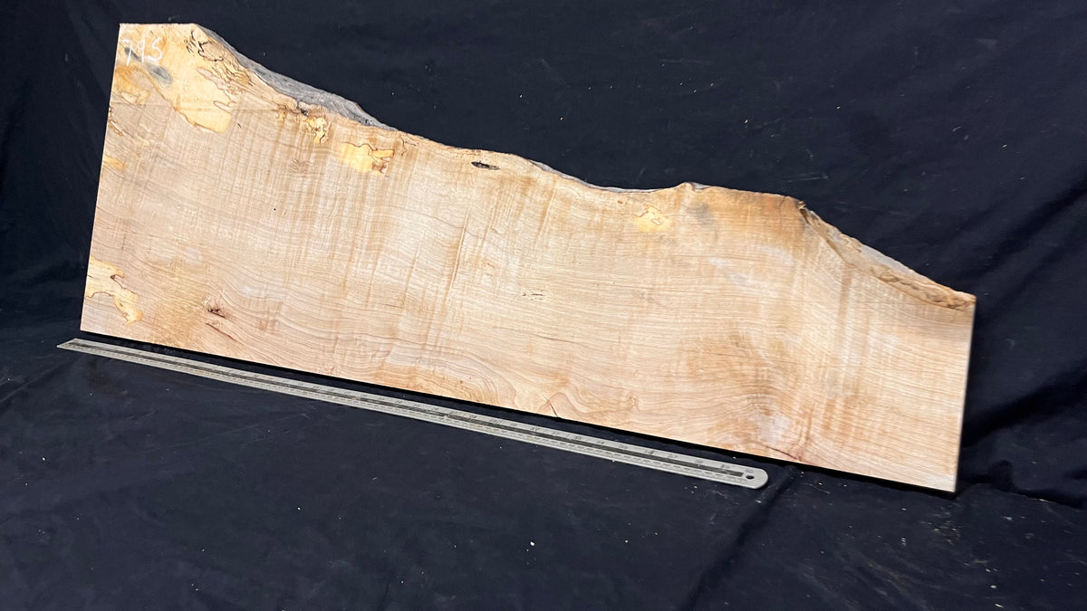 Shelving, shelf, ledge, rippled hornbeam 1179 L x 460 W x 23 D mm          (795)