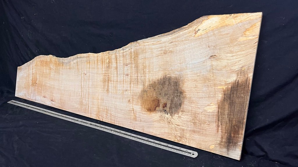 Shelving, shelf, ledge, rippled hornbeam 1179 L x 460 W x 23 D mm          (795)
