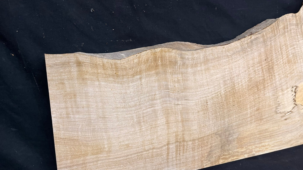 Shelving, shelf, ledge, rippled hornbeam 1021 L x 347 W x 32 D mm          (800)