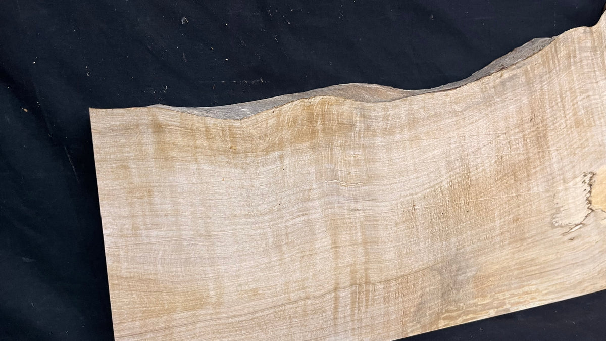 Shelving, shelf, ledge, rippled hornbeam 1021 L x 347 W x 32 D mm          (800)