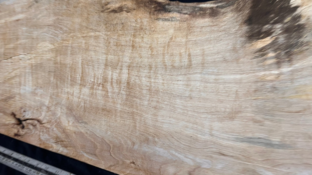 Resin table top, rippled hornbeam 748 L x 340 W x 37 D mm          (805)