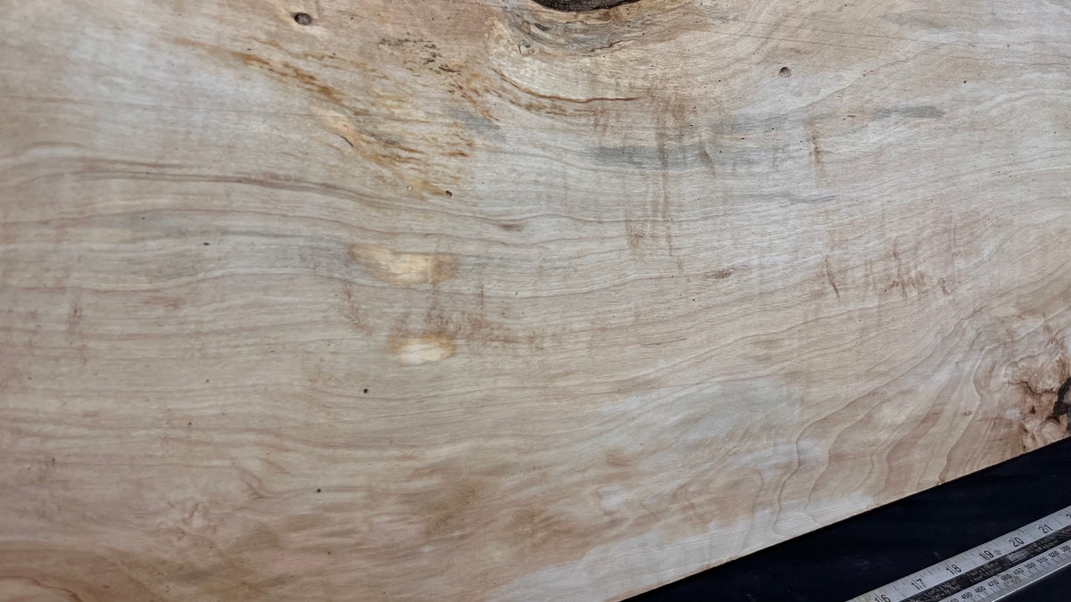 Resin table top, rippled hornbeam 799 L x 350 W x 41 D mm          (806)