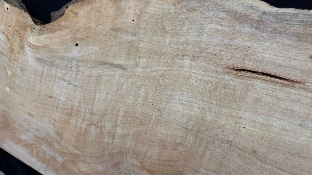 Resin table top, rippled hornbeam 799 L x 350 W x 41 D mm          (806)
