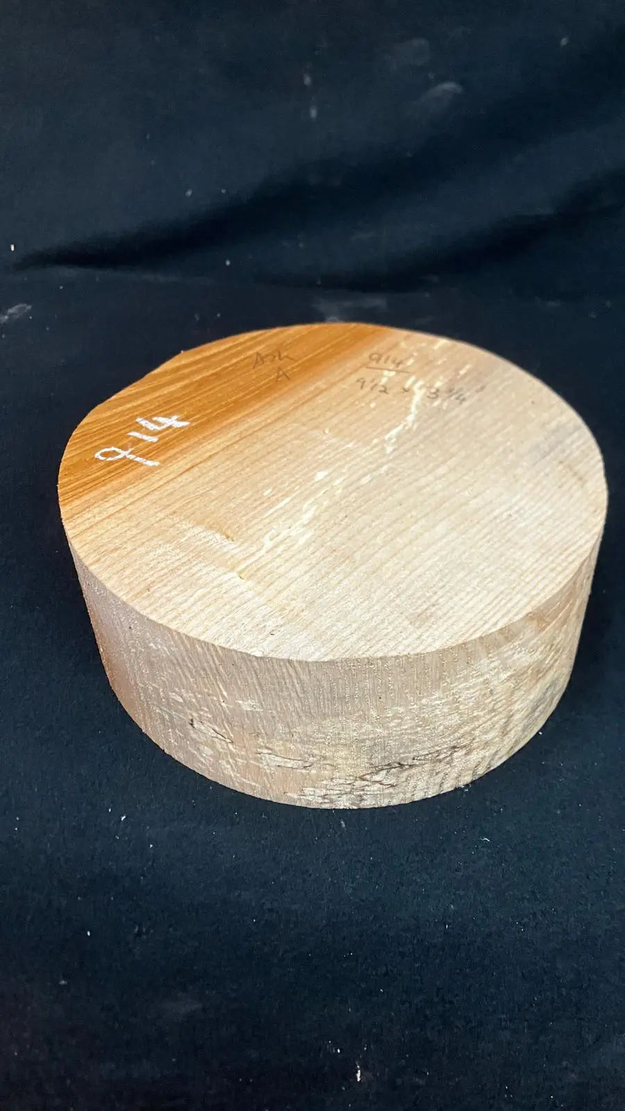 A Grade dry 9.5" x 3 3/4" olive ash, large wood turning blank  (914) Wood Turning Blanks A, B & C Grade