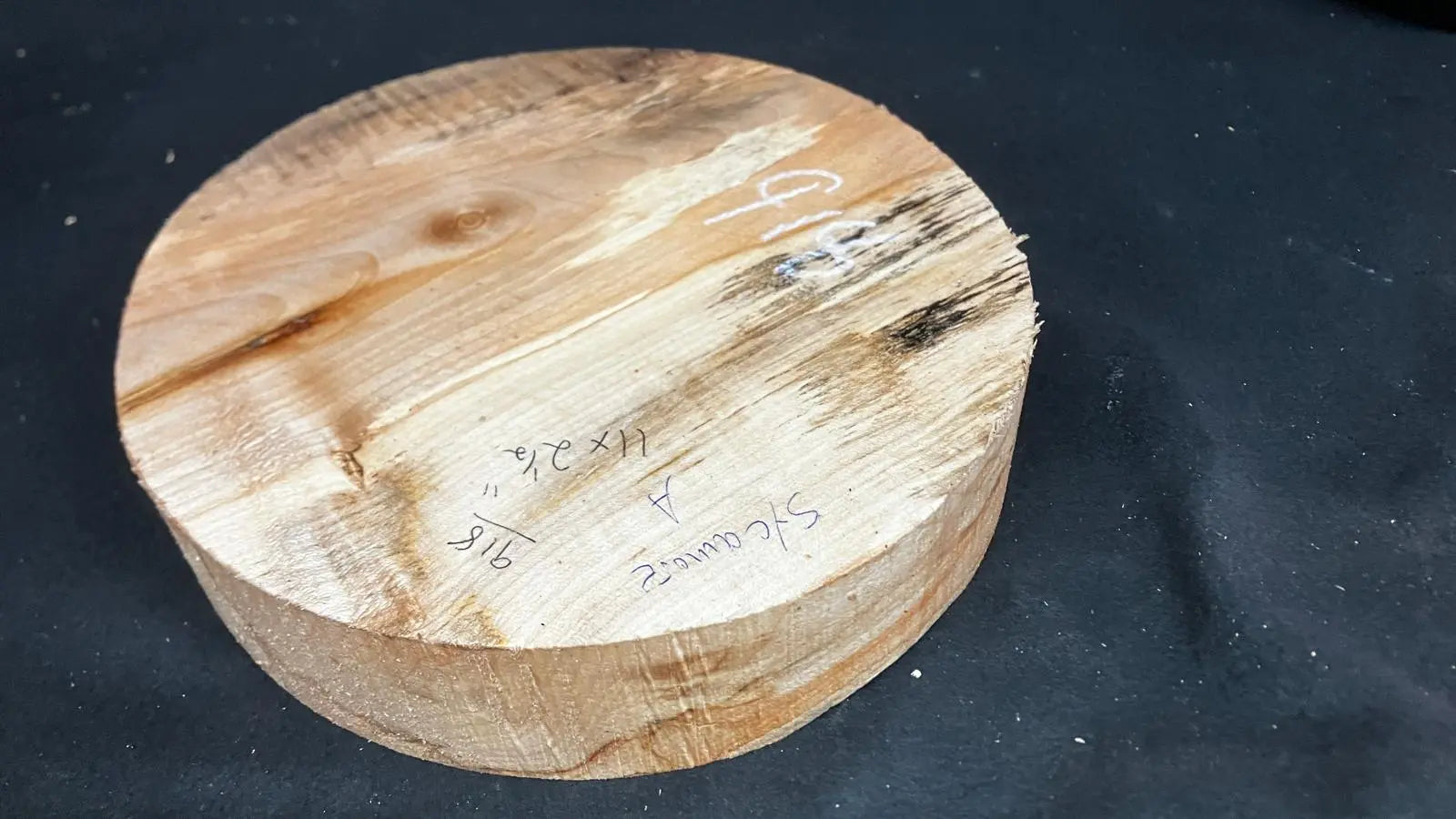 A Grade dry 11" x 2.5" Sycamore wood turning blank  (918) Wood Turning Blanks A, B & C Grade