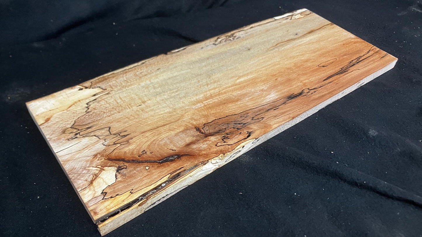 Spalted beech tone wood 546 L x 215 W x 18 D (mm)    (918)