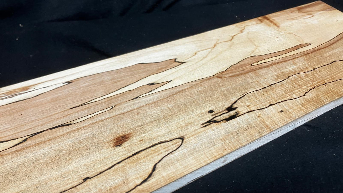 Spalted beech tone wood 654 L x 185 W x 20 D (mm)    (919)