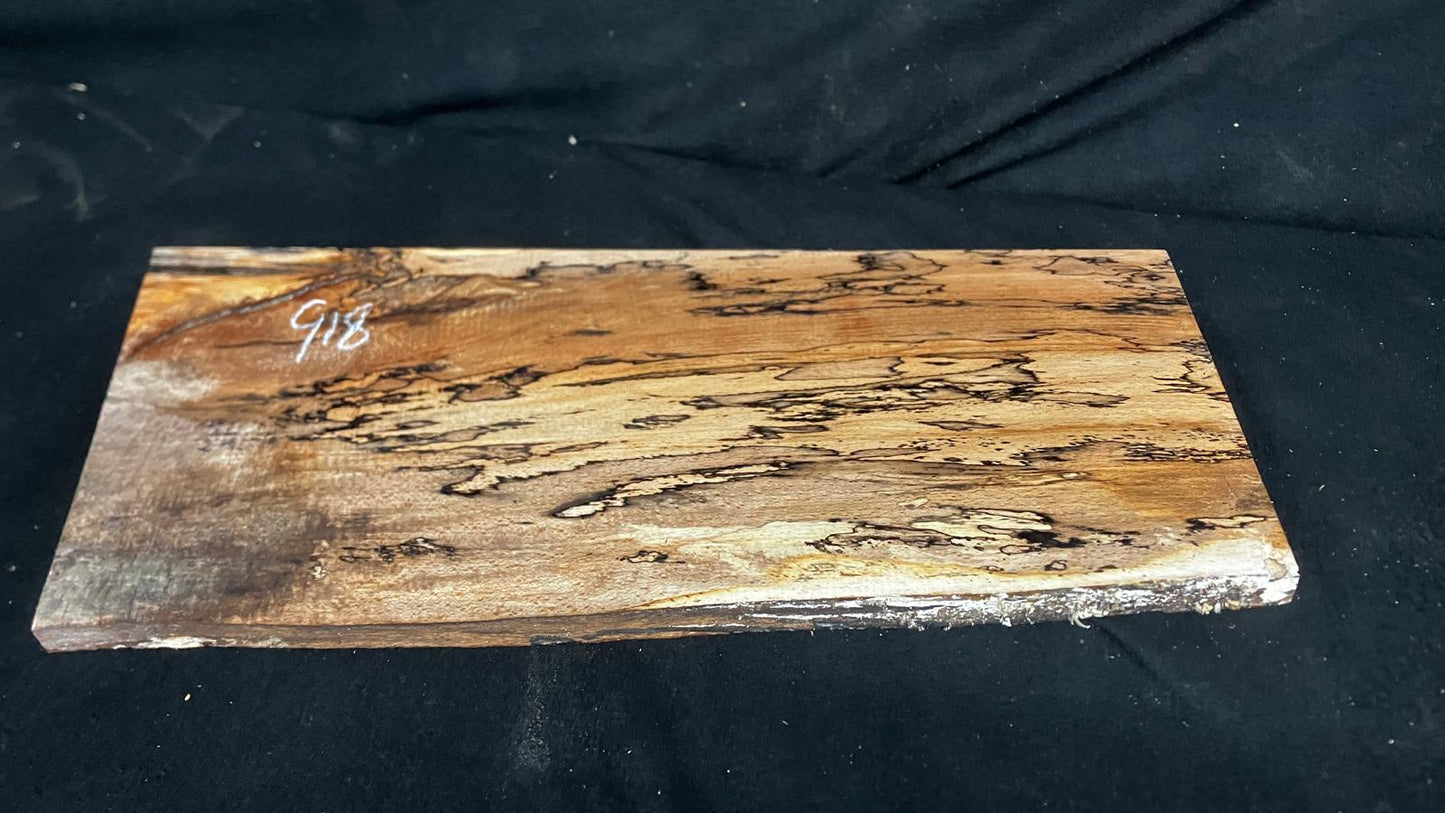 Spalted beech tone wood 546 L x 215 W x 18 D (mm)    (918)