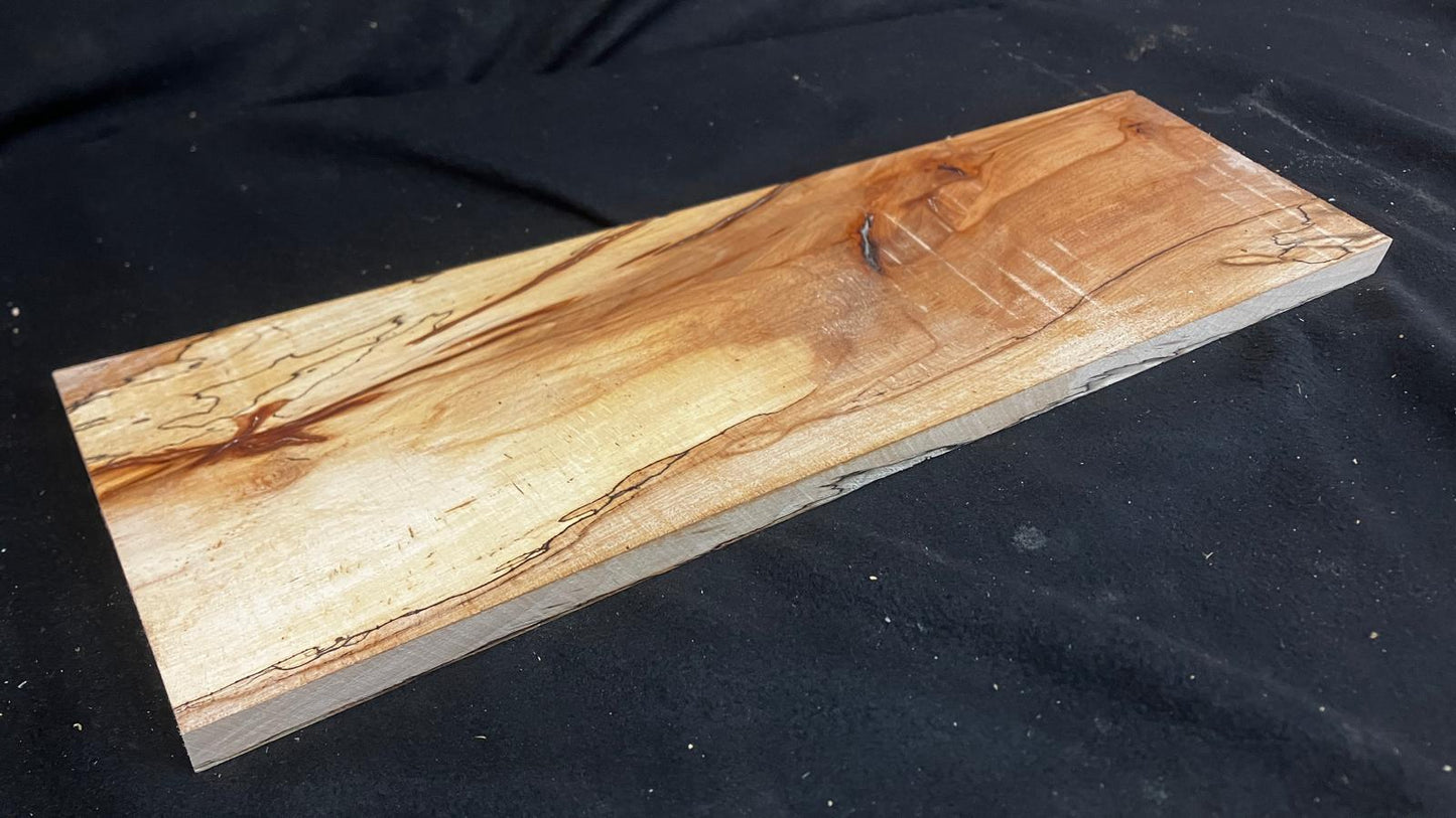 Spalted beech tone wood, craft wood 603 L x 179 W x 20 D (mm)    (921)