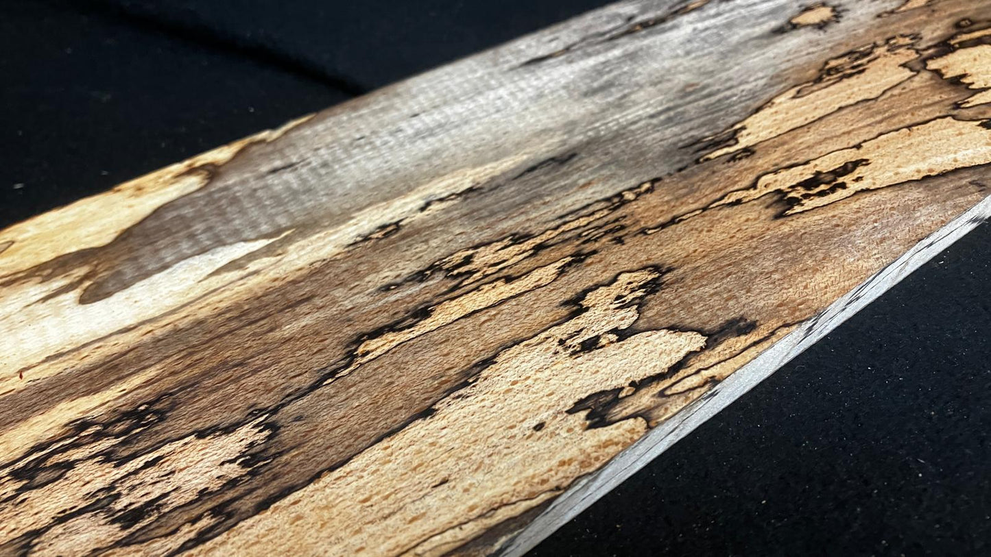 Spalted beech tone wood 646 L x 132 W x 20 D (mm)    (920)