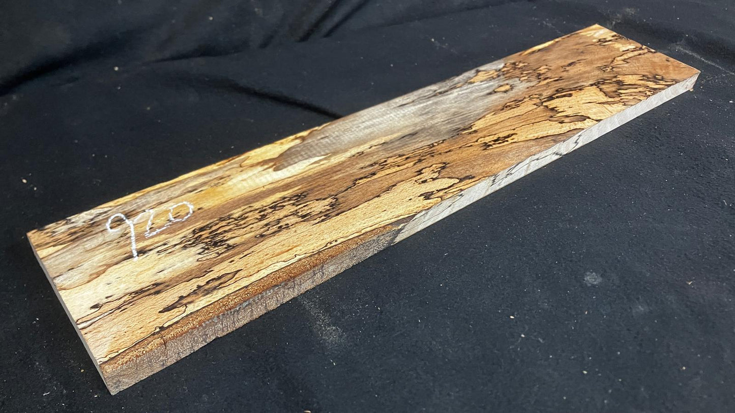 Spalted beech tone wood 646 L x 132 W x 20 D (mm)    (920)