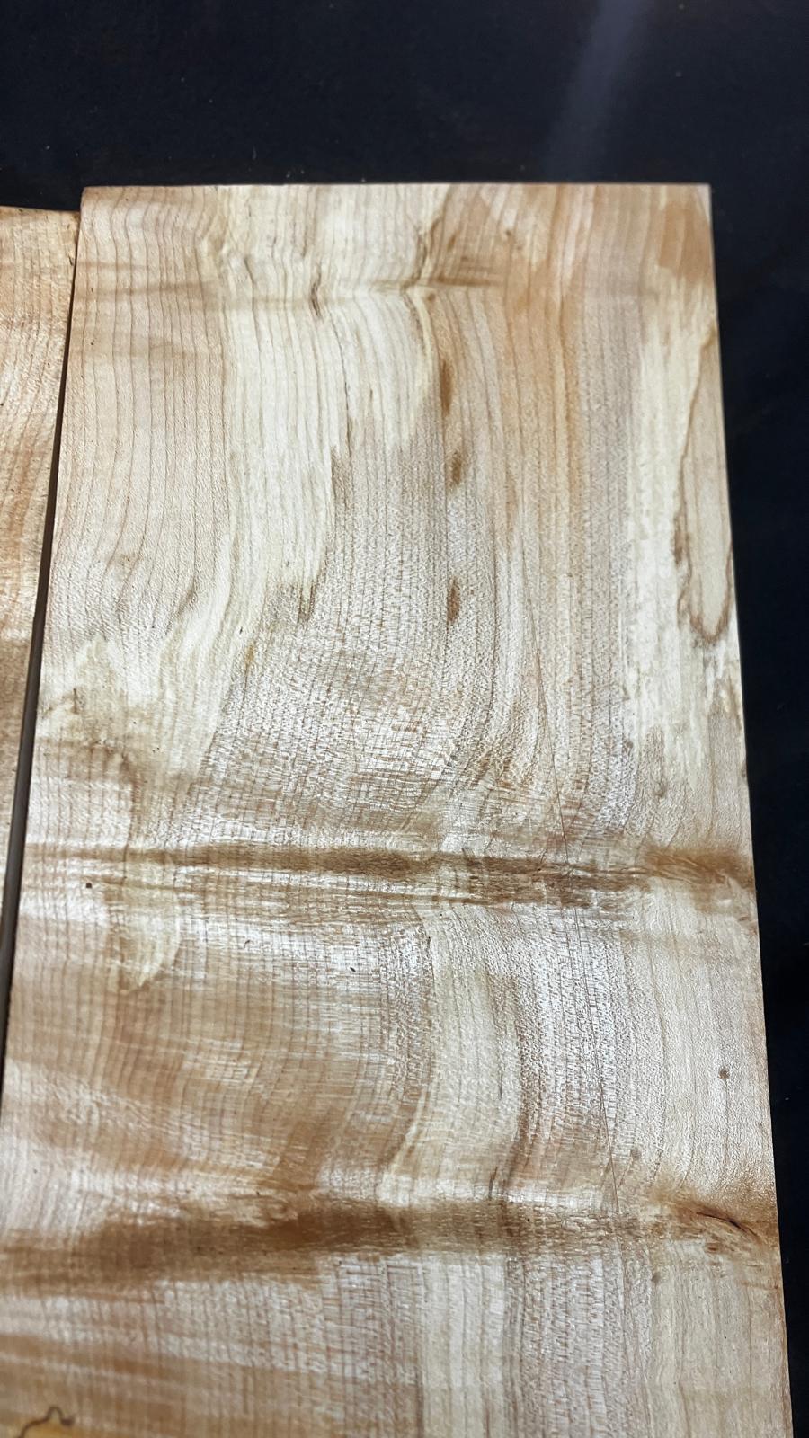 Sycamore bookmatched tone wood guitar drop tops    (924)