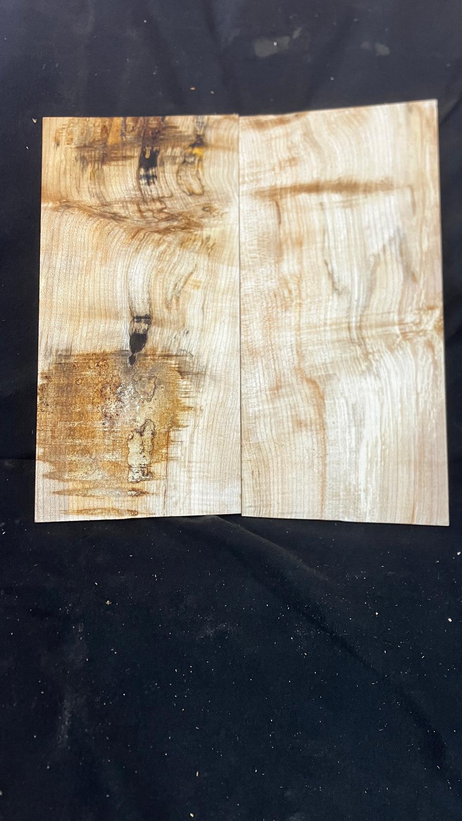 Sycamore bookmatched tone wood guitar drop tops    (926)