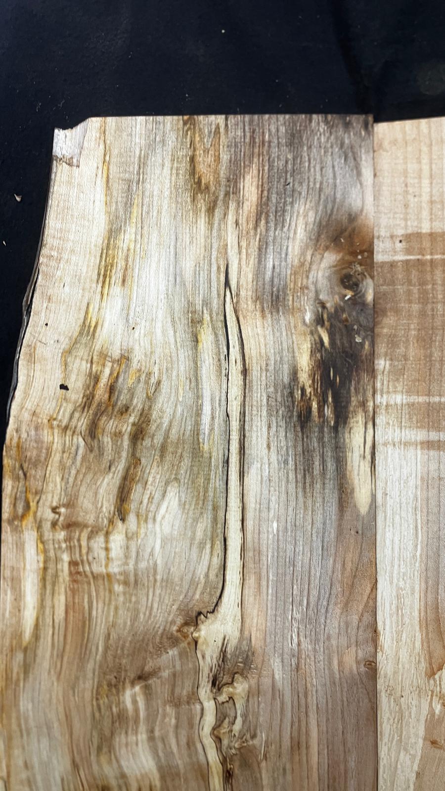 Sycamore bookmatched tone wood guitar drop tops    (925)