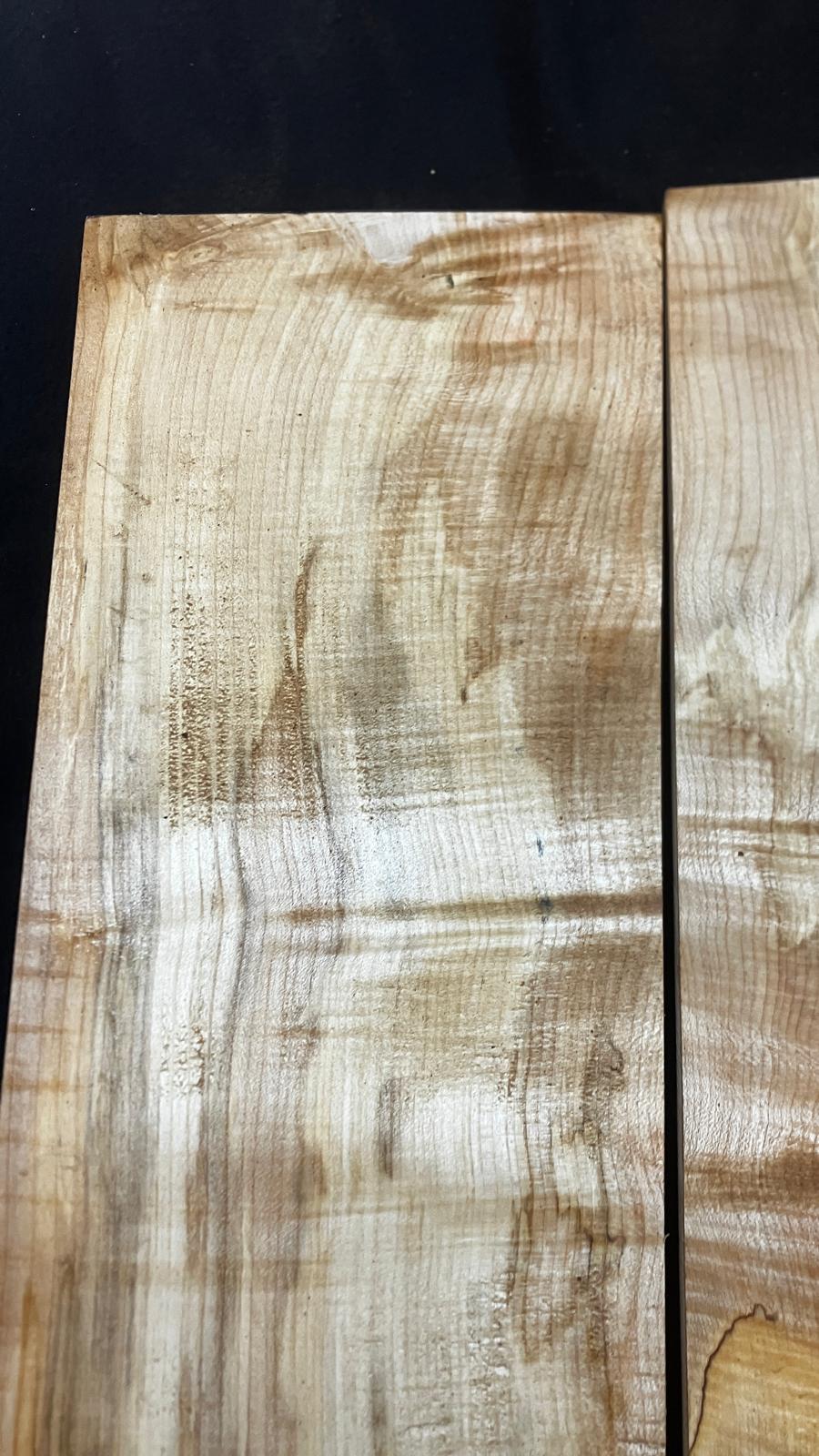 Sycamore bookmatched tone wood guitar drop tops    (924)