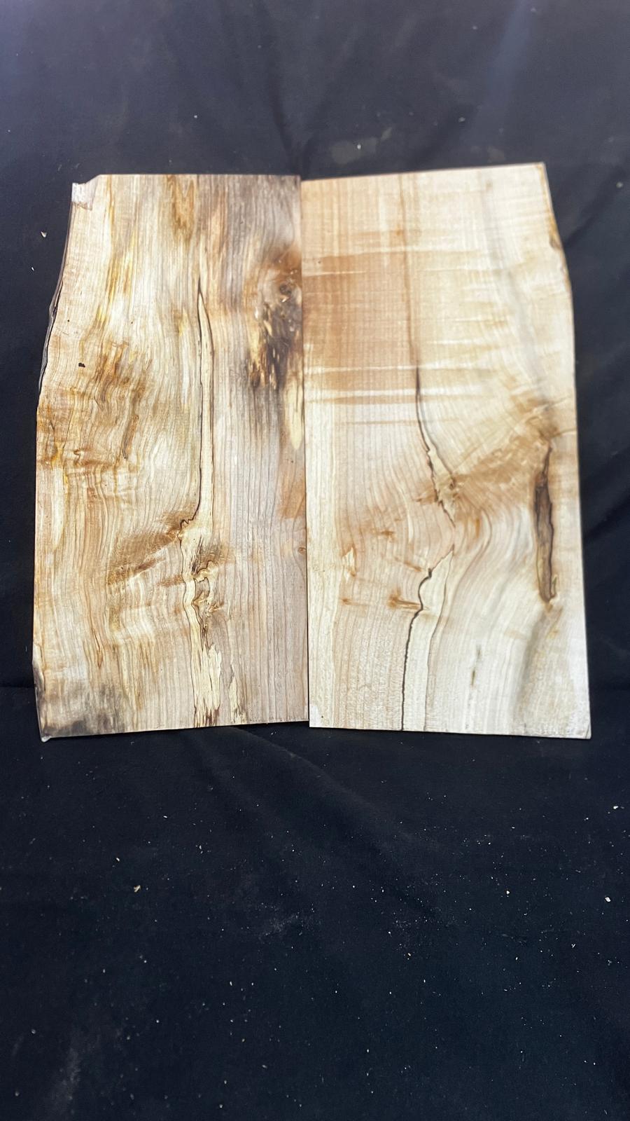 Sycamore bookmatched tone wood guitar drop tops    (925)